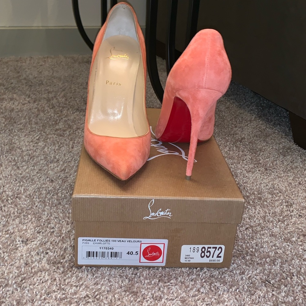 SOLD: Christian Louboutin Pigalle Follies 100